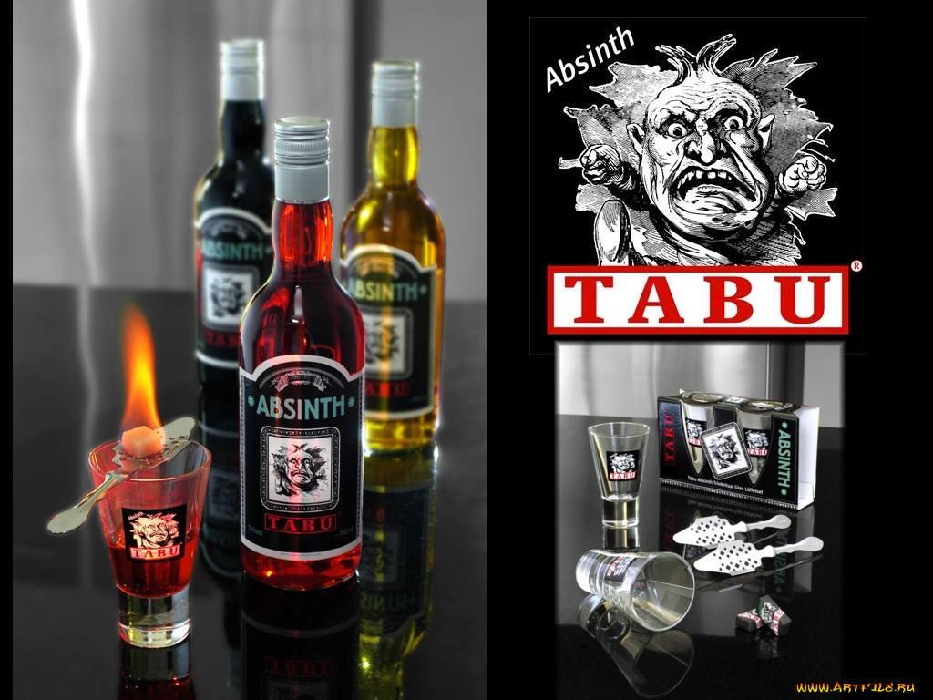 tabu, absinth, 